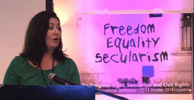 Secular Conference 2014 rallies in support of Kobane and against religious-Right