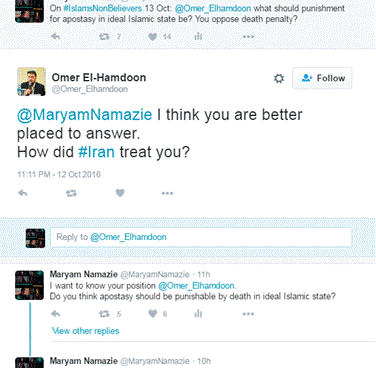 Omer El-Hamdoon and Discrimination against Ex-Muslims