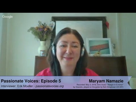 Episode 5 with Maryam Namazie, Passionate Voices, 15 May 2016
