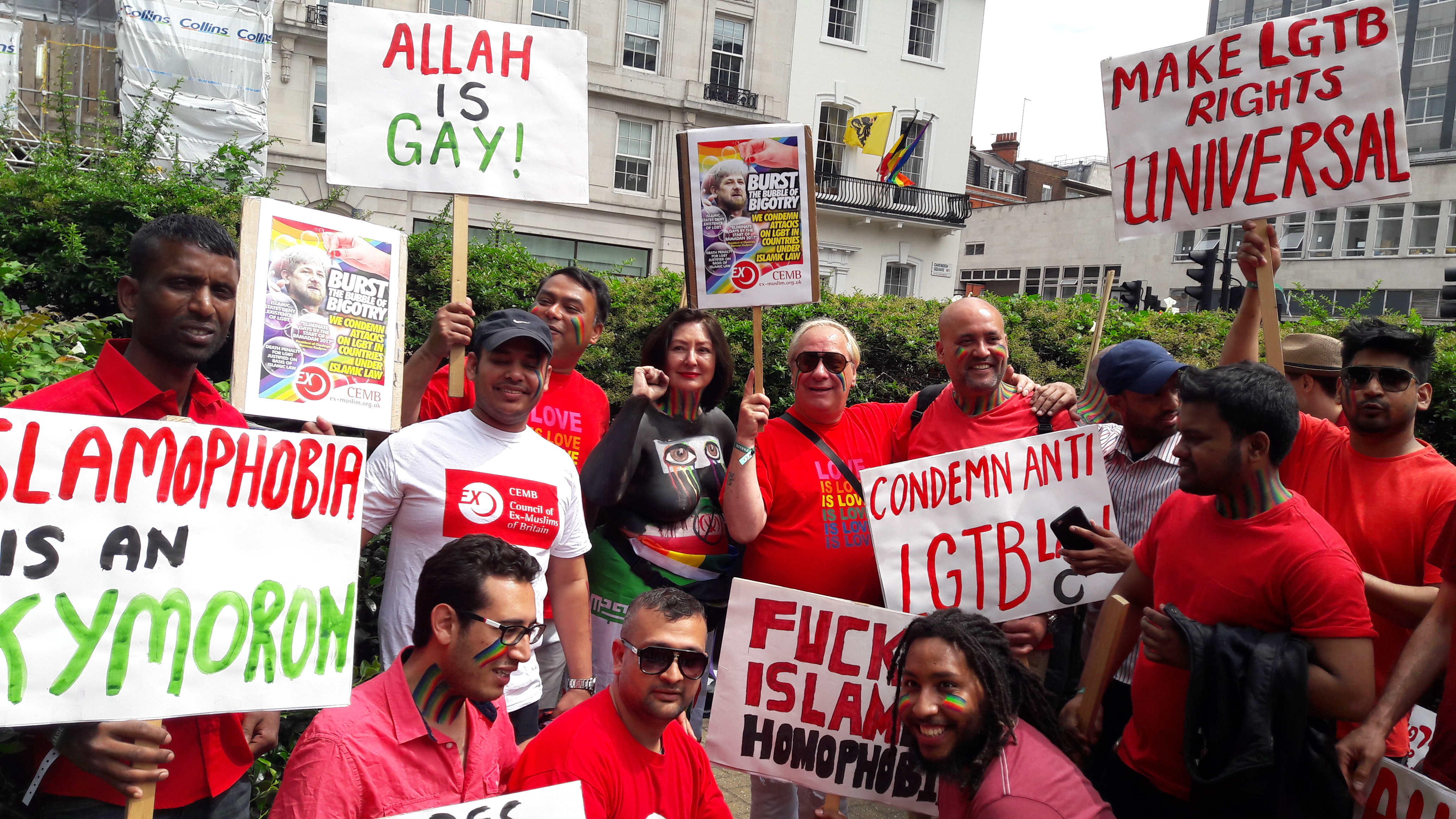 Photo of Allah is gay marchers London Pride 2019