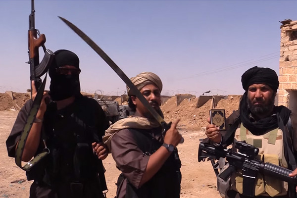 Screengrab from VICE News documentary “The Islamic State” by reporter Medyan Dairieh. (Image: VICE/YouTube)