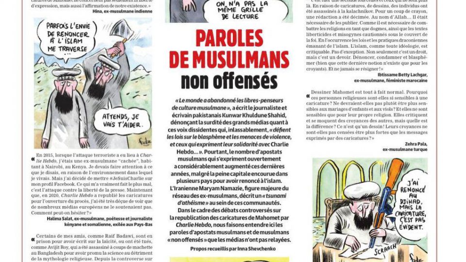 In Support of Charlie Hebdo: We’re Not Offended