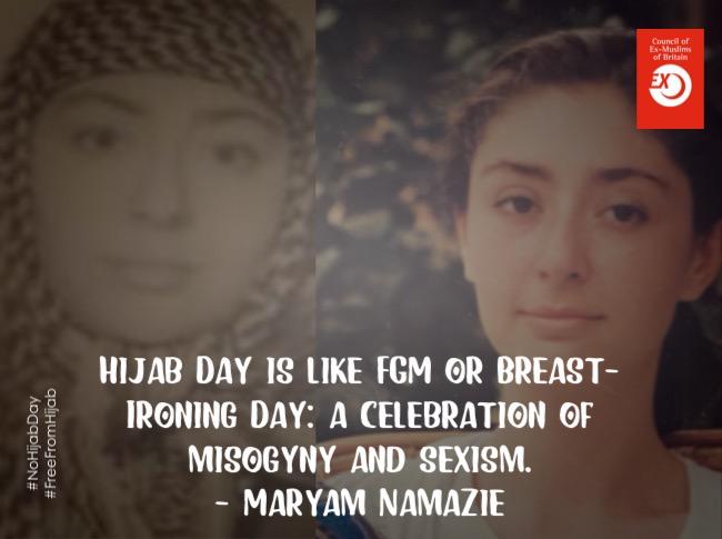 On #HijabDay, we are #Free from Hijab