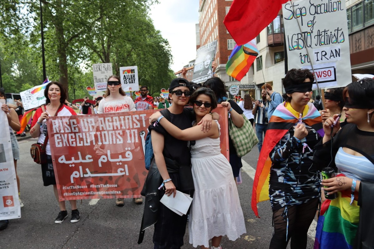 CEMB Celebrated Liberation as a Riot and Woman, Life, Freedom Revolution in Iran at Pride